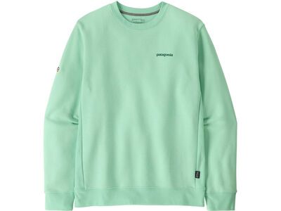 Patagonia Fitz Roy Icon Uprisal Crew Sweatshirt rinsed green