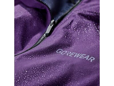 GOREWEAR Lupra 2.0 Gore-Tex Logo Kapuzenjacke Damen, purple indigo/amethyst frey - Bild 4