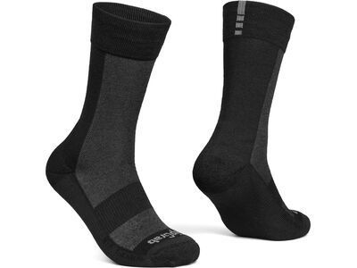 GripGrap Alpine Merino High Cut Winter Socks black