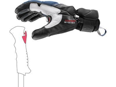 Leki Griffin Base 3D, black-marine - Bild 5