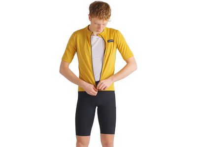GripGrab EXPLR Merinotech Short Sleeve Jersey, mustard yellow - Bild 7