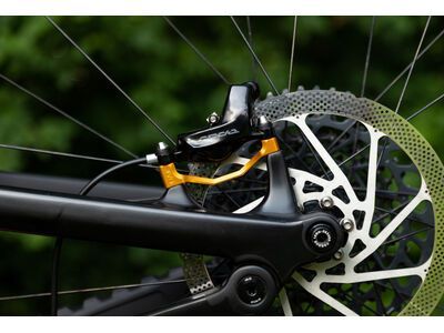 OAK Components Plasmadapt Bremsadapter PM +23 mm, gold - Bild 2