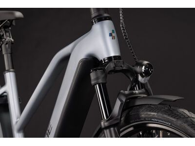 Cube Kathmandu Hybrid EXC 800 Trapeze, slategrey´n´chrome - Bild 6