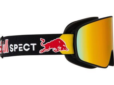 Red Bull Spect Eyewear Rush, Orange-Red Mirror / black - Bild 3