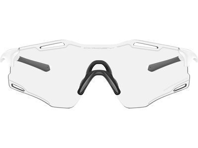 Oakley Cybr Zero Cyber Collection, Clear To Black Iridium Photochromic / matte white - Bild 2
