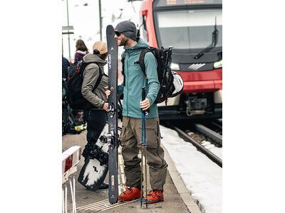 Penguin Männer Stretch Fleece Hoodie, fender green - Bild 2