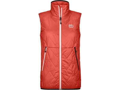 Ortovox Swisswool Piz Vial Vest W coral