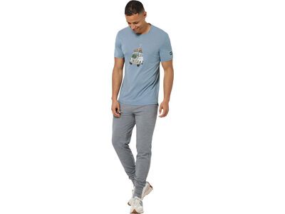 super.natural M Carski Tee, flint stone/various - Bild 3
