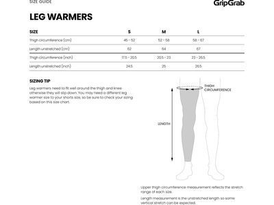 GripGrab PACR Spring-Autumn Leg Warmers, black - Bild 7