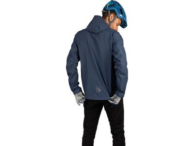 Endura Hummvee Wasserdichte Kapuzenjacke, ink blue - Bild 13