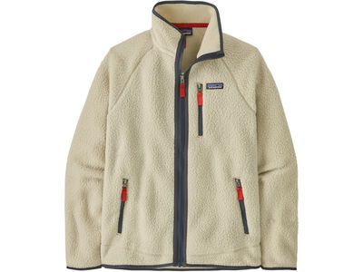 Patagonia Men's Retro Pile Jacket, pelican w/smolder blue