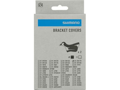 Shimano Griffgummi für Rennrad Schalt-/Bremshebel - ST-R8170 / Paar, schwarz - Bild 2