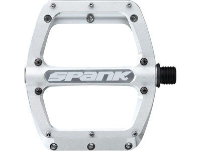 Spank Spoon Reboot Flat Pedal - M, raw silver