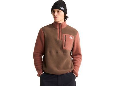 The North Face M Yumiori 1/4 Zip, smokey brown/copper sil - Bild 3