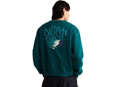 The North Face M Retro Trail Relaxed Crew Graphic, pacific teal - Bild 4