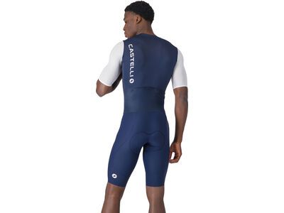 Castelli Saturday Morning Skinsuit, belgian blue/white - Bild 3