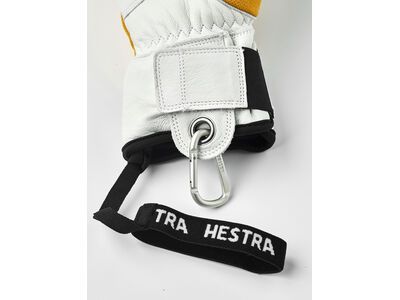 Hestra Army Leather Patrol 3 Finger, mustard - Bild 4