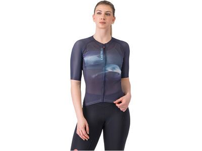 Castelli Climber's A/C W Jersey, belgian blue/neon cobalt-silve - Bild 2