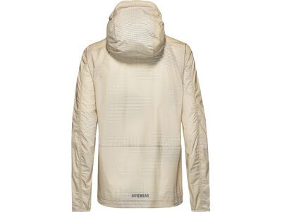 GOREWEAR Fernflow Haze Windbreaker mit Kapuze Damen, arrow tech beige/lab gray - Bild 2