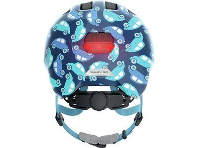 Abus Smiley 3.0 LED, blue car shiny - Bild 4