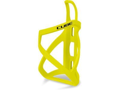 Cube Flaschenhalter HPP Left-Hand Sidecage, matt neon yellow ´n´ glossy black