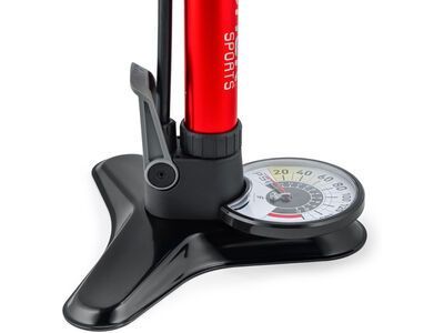 Feedback Sports Pneuma CC Floor Pump, red - Bild 3