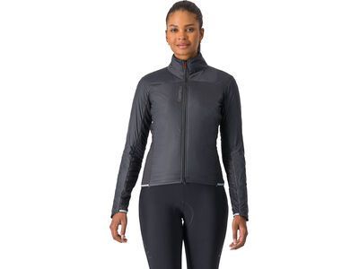 Castelli Fly Direct W Jacket, light black/silver gray