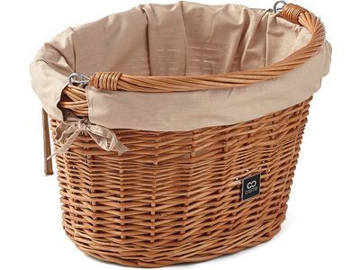 Creme Cycles Wicked Basket Small, natural