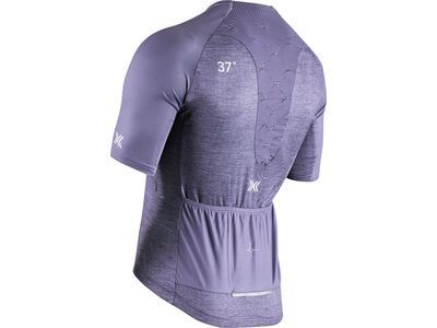 X-Bionic Corefusion Men's Cycling Short Sleeve Merino Jersey, muted lavender melange - Bild 2