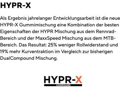 Maxxis Receptor [Gen.2] HYPR-X EXO TR Tanwall - 700C - Bild 6
