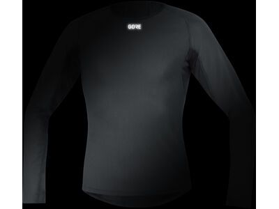 GOREWEAR M Gore Windstopper Base Layer Thermo Shirt Herren, black - Bild 3
