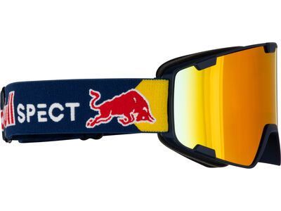 Red Bull Spect Eyewear Park, Orange-Red Mirror / matt blue - Bild 3
