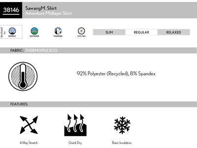 Maloja SawangM. Shirt, frosty green - Bild 4