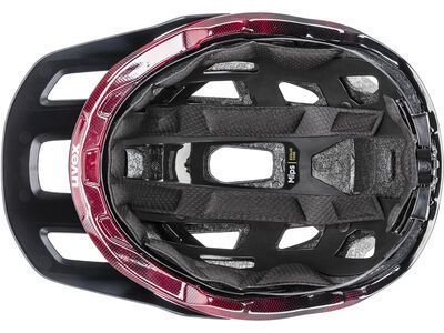 uvex react MIPS, black-ruby red - Bild 5