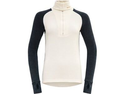 Devold Expedition Merino Silk Zip Wmn ink/offwhite