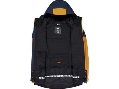 Picture Naikoon Jkt, dark blue camel honey - Bild 3