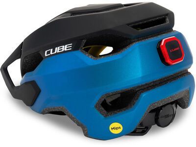 Cube Helm Stray X Actionteam, blue´n´grey - Bild 4