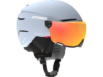 Atomic Savor AMID Visor, Red HD / grey - Bild 4