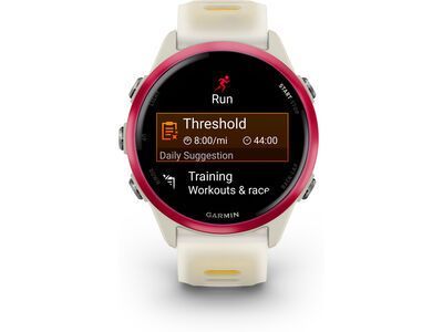 Garmin Forerunner 570 - 42 mm, bone/himbeerrot - Bild 2