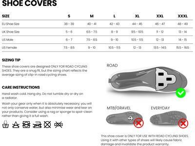 GripGrab PACR Waterproof Road Shoe Covers, black - Bild 9