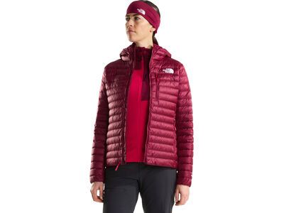 The North Face W Bettaforca LT Down Hoodie, burgundy crush/lali gur - Bild 4