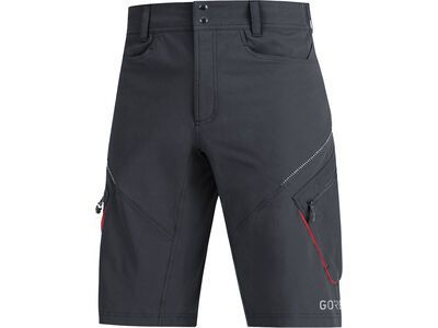 Gore Wear C3 Trail Shorts black/red