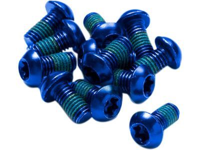 Reverse Disc Rotor Bolts, blue