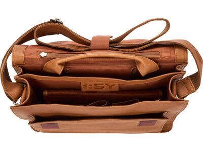 i:SY Leather Bag KLICKfix, cognac - Bild 2