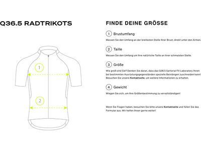 Q36.5 Gregarius Hybrid Collar Fade Long Sleeve Jersey, nautica blue - Bild 4