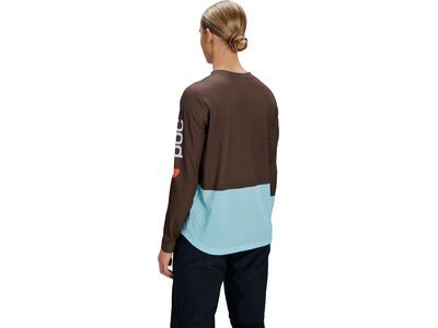 POC W's Motion Air Long Sleeve MTB Jersey, bronzite brown/lazurite blue - Bild 4
