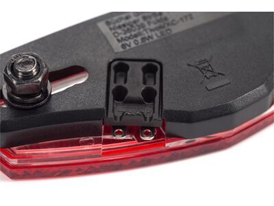 Cube RFR Gepäckträgerrücklicht Dynamo Tour, black - Bild 4