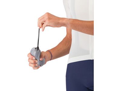 Castelli Aria Shell 2 Jacket, silver gray/dark gray - Bild 4