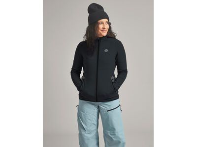 Ortovox Merino Fleece Hoody W, black raven - Bild 4
