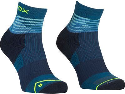 Ortovox All Mountain Quarter Socks M, petrol blue